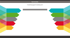 Desktop Screenshot of martinssupermarket.com